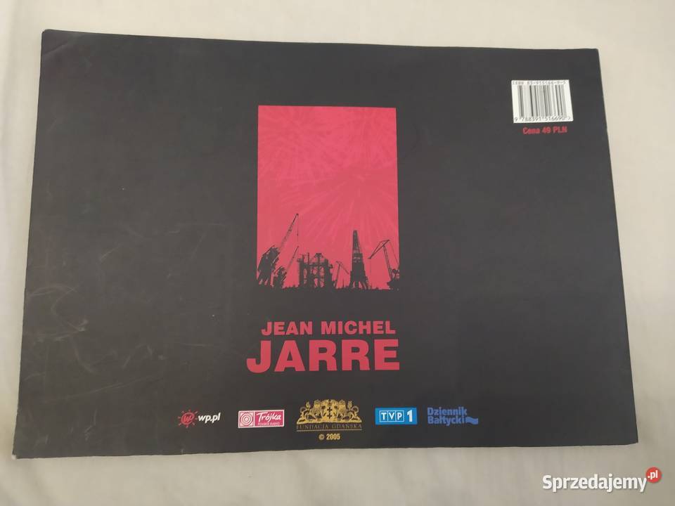 KsiążkaAlbum JeanMichel Jarre Gdańsk