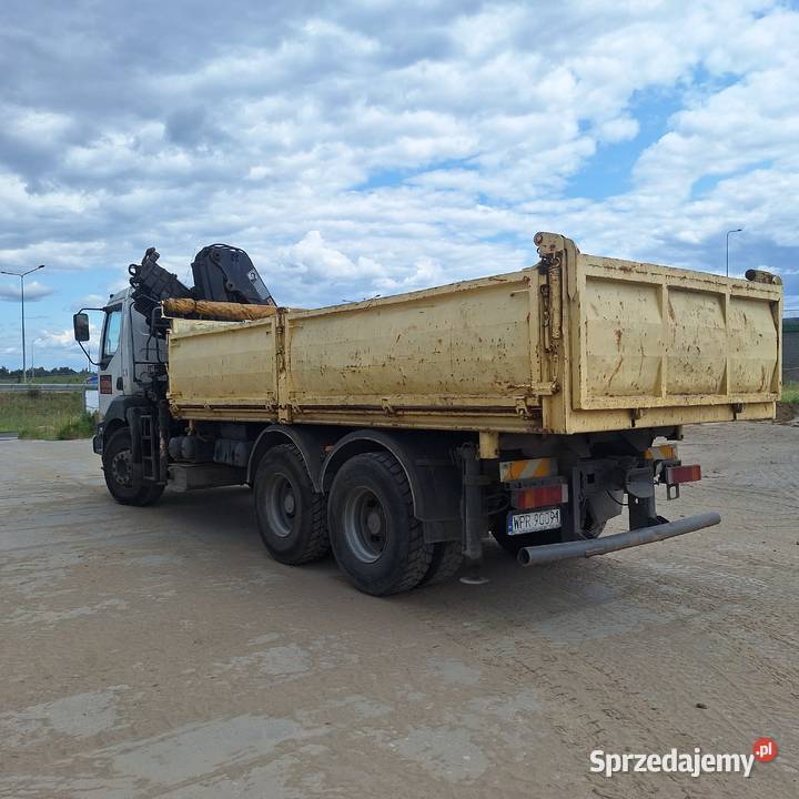 Wywrotka z HDS Renault Kerax 6x4 Sękocin Stary