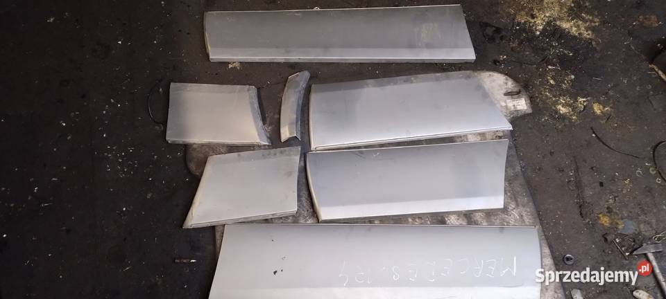 MERCEDES W124 listwa drzwi szeroka 7 sztuk osobowe Kielce