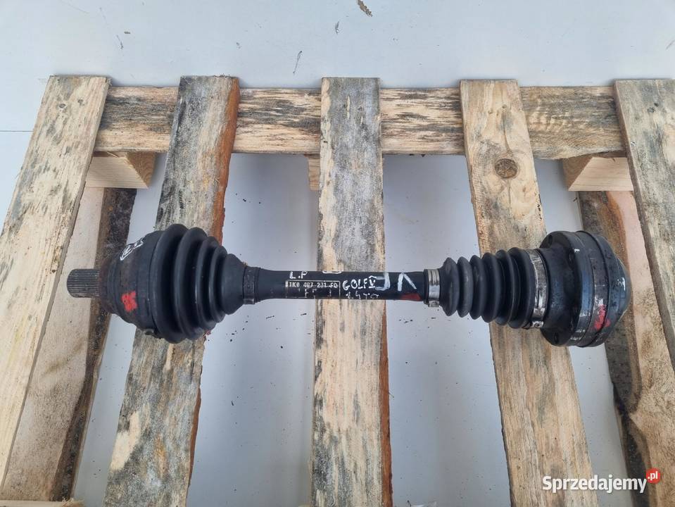 PÓŁOŚ Vw Golf V 14 TSI PRZEDNIA LEWA półośka Półosie Chełm