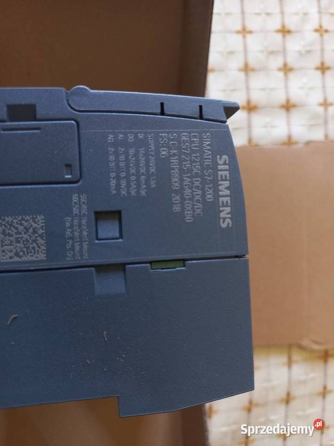 Siemens CPU 1215C DCDCDC Bielsko-Biała