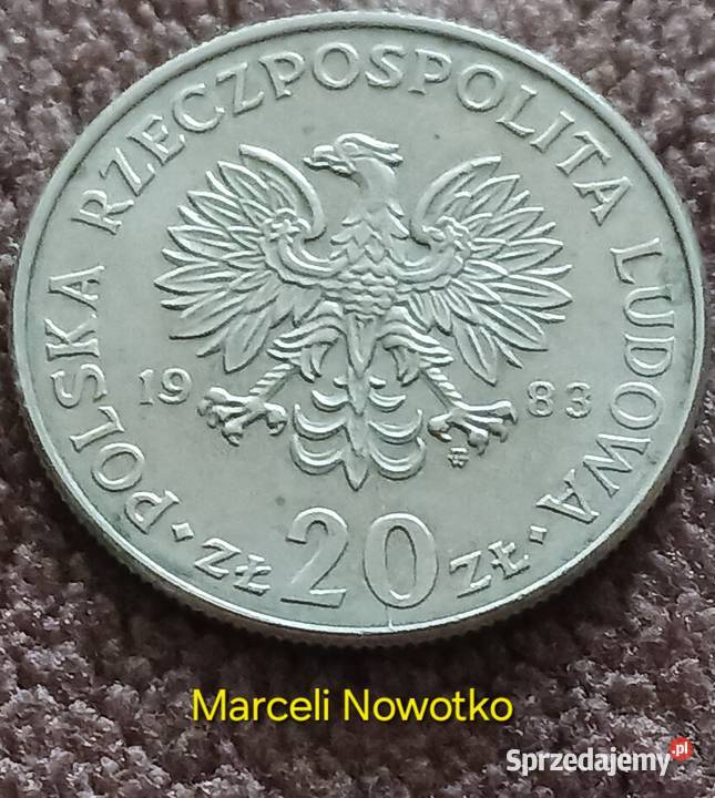 20 Marceli Nowotko 1983 r najniższy nakład wielkopolskie Konin