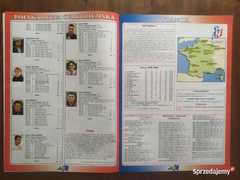 Skarb kibica ligi w Europie sezon 200001 Łódź