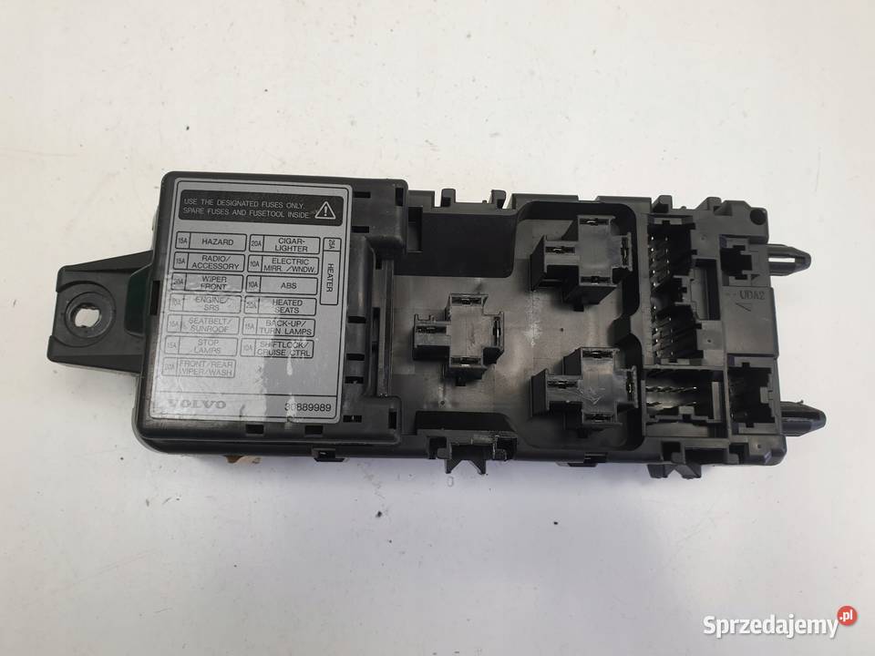 Volvo S40 V40 SKRZYNKA BEZPIECZNIKÓW 30889989 Skrzynki bezpieczników Janów