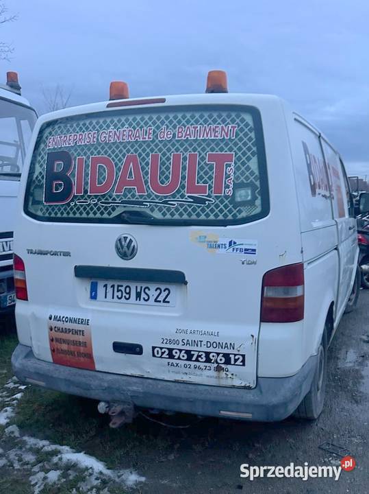 VW Transporter T5 25 TDI 131 Furgon Blaszak Motoryzacja Tymowa sprzedam