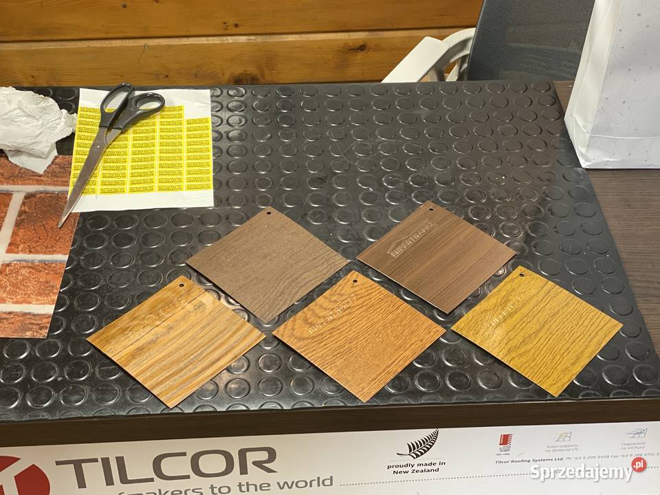 BLACHA DREWNOPODOBNA ZŁOTY DĄB ORZECH WINCHESTER Skawa