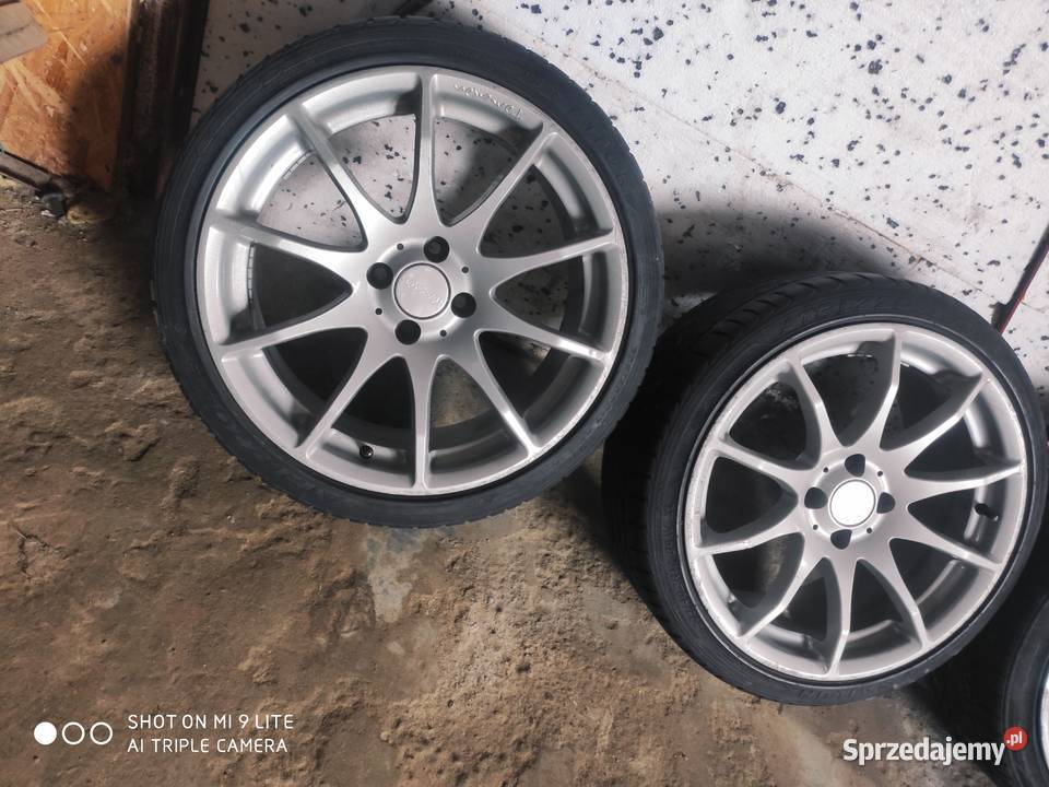 Alufelgi 17 4x100 Tomason TN1 opony 20540r17 Koła i felgi