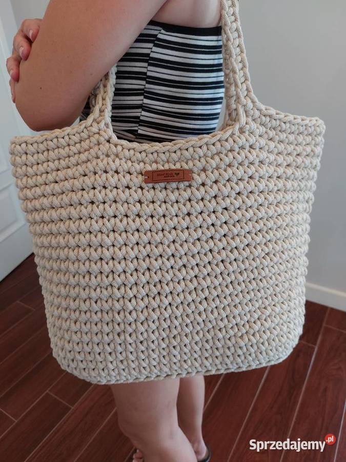 Torba sznurkowa Nowa Na ramię