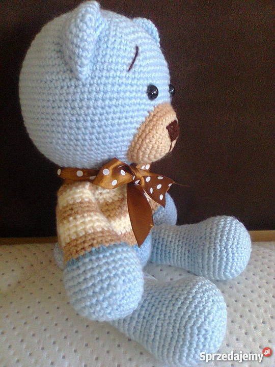 Szydełkowy MIś Aki Teddy Bear Gdynia