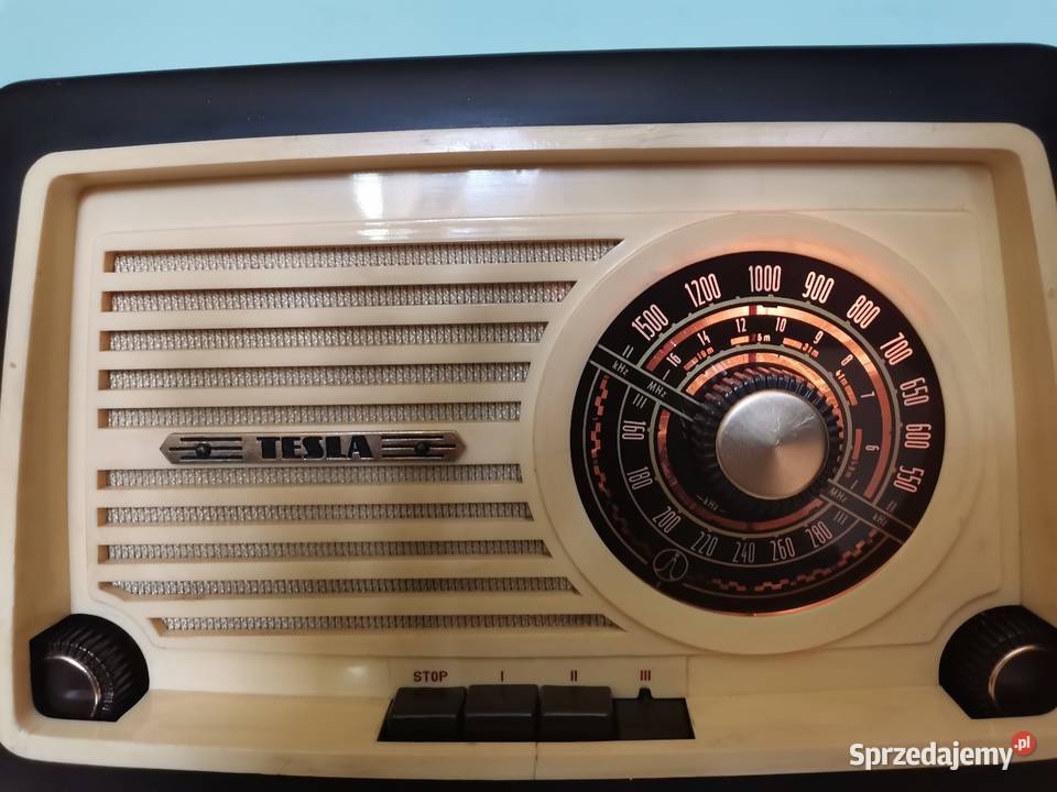 Stare radio lampowe z lat 50 tych Art Deco Kraków