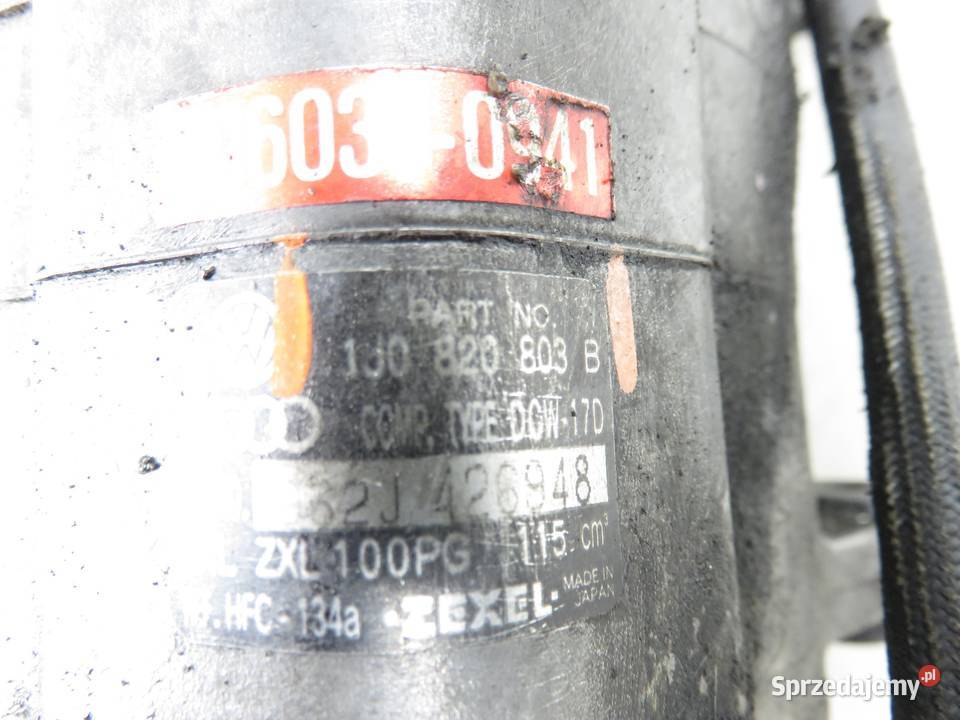 KOMPRESOR KLIMATYZACJI VW GOLF IV 14 1J0820803B