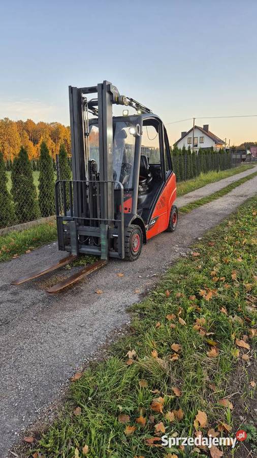 Wózek widłowy LINDE H25D Diesel Triplex 550m