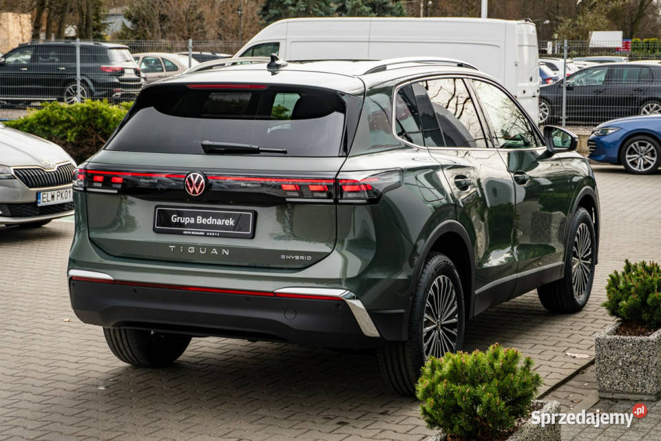 Volkswagen Tiguan Elegance 15 eHybrid 150 DSG elektrochrom. lusterko wst. Łódź sprzedam