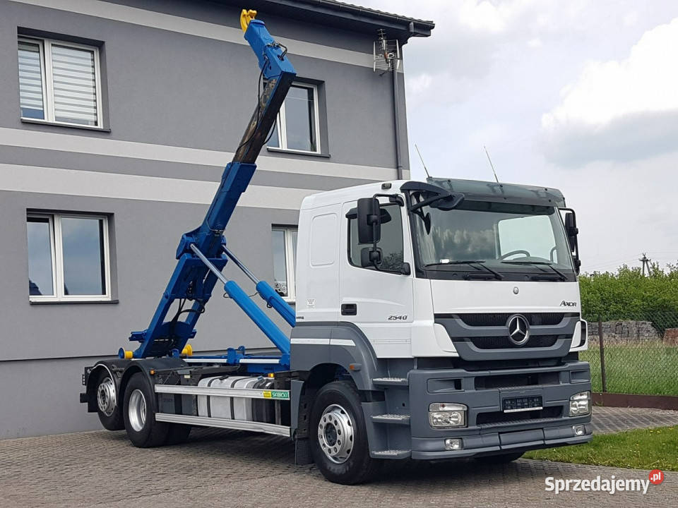 Mercedes AXOR ACTROS 2540 HAKOWIEC 3 OSIE 6x2 Poręba