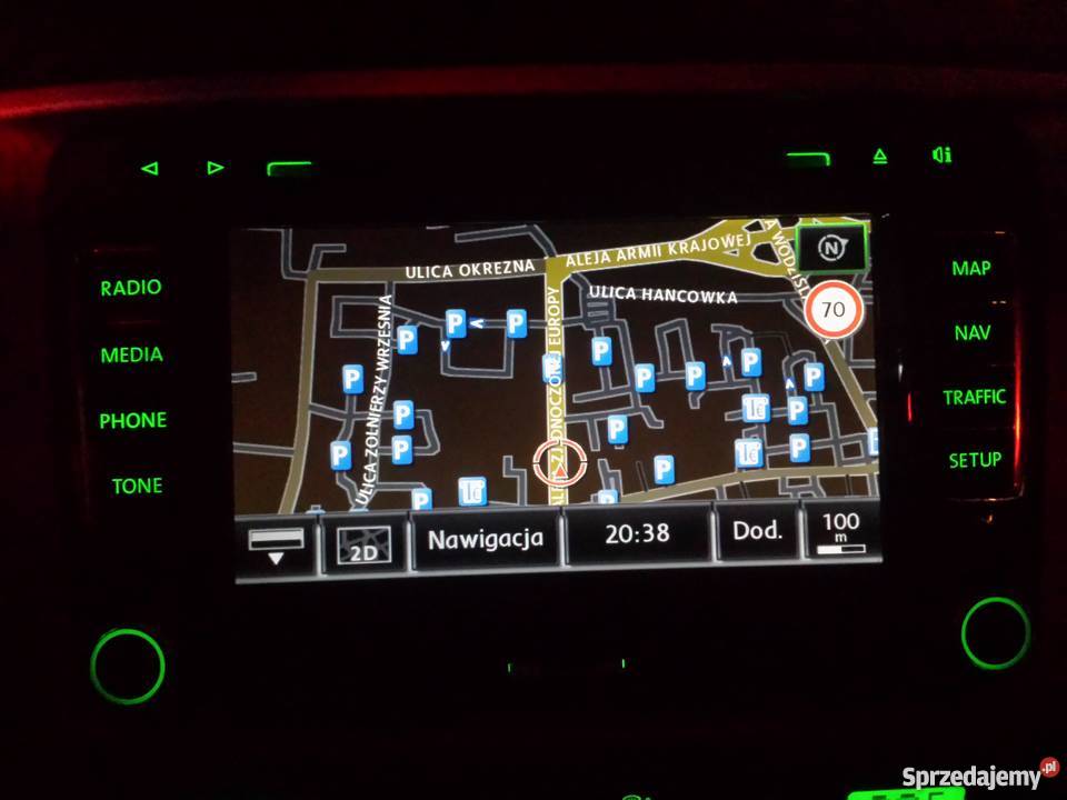 SKODA OCTAVIA RNS 510 Columbus RADIO Nawigacja Pawłowice