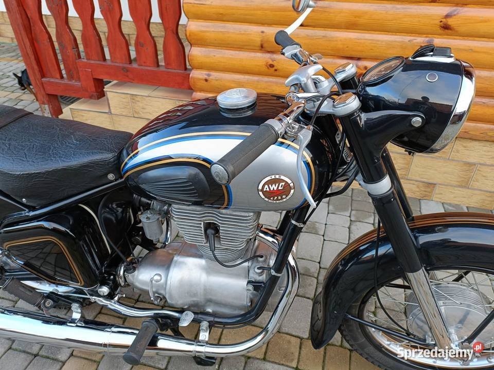 Simson Awo Sport z 1956r Zarejestrowany na białe 1600km