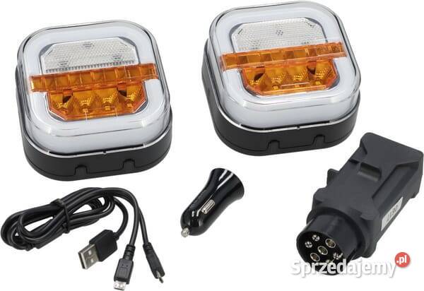 Zestaw bezprzewodowych lamp przednich LED Kamionna