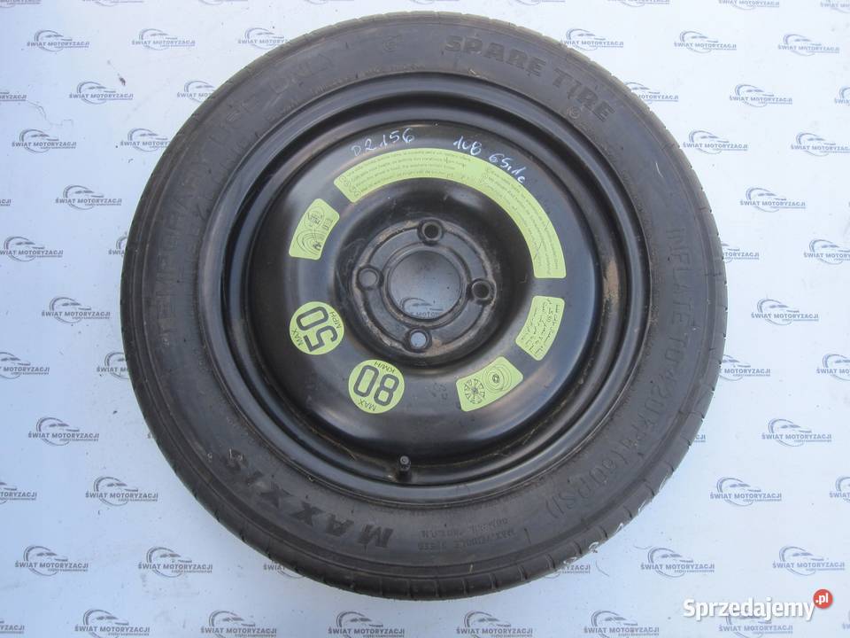 PEUGEOT 207 CITROEN C3 koło dojazdowe 1258015 Kielce