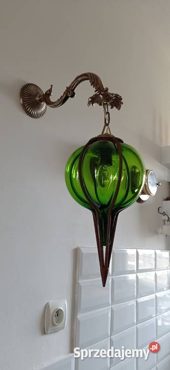 Stary Mosiężny kinkiet lampa kujawsko-pomorskie sprzedam