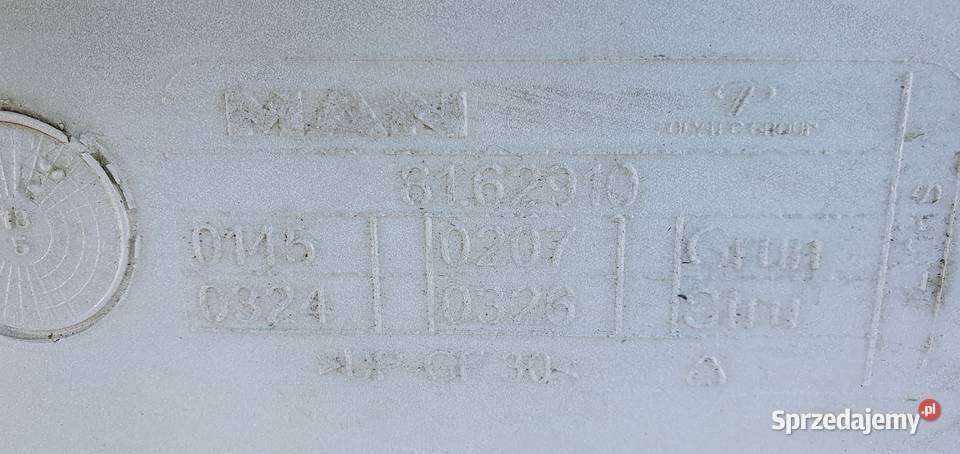 MAN TGA TGS SPOILER OWIEWKA KABINĘ LEWA Bieleń sprzedam