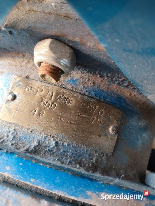 Pompa 65 PM 200 do deszczowni Osiemborów