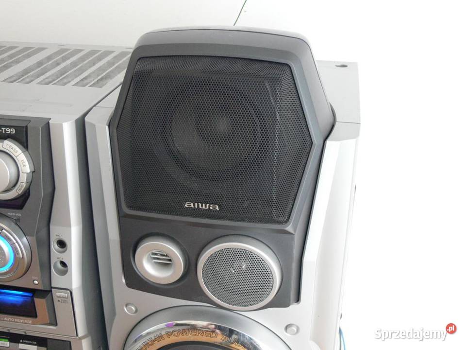 Potężna wieża Aiwa RDS AUX CD DOSTAWA Wieże i miniwieże Jasło