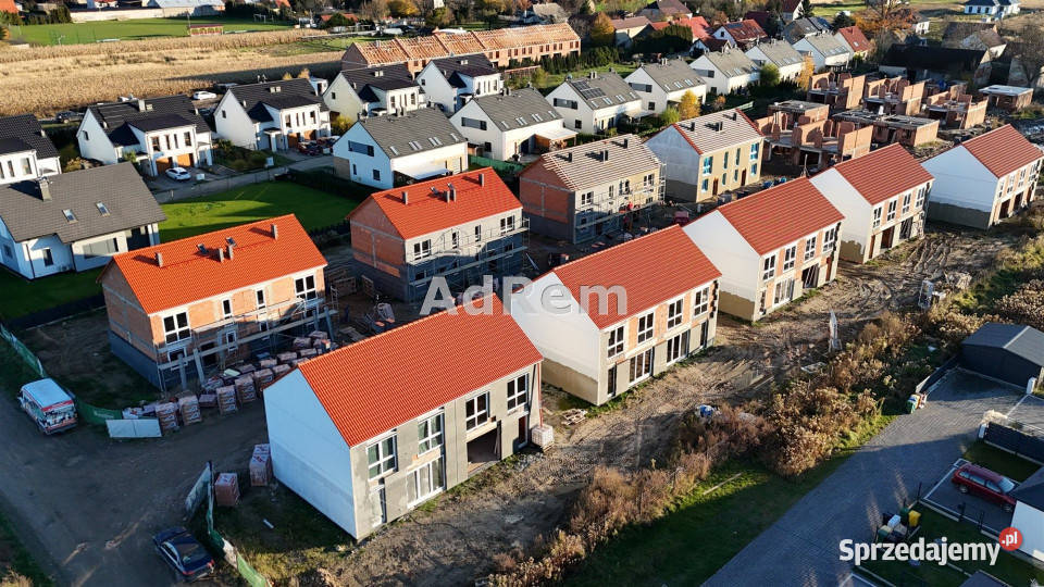 Dom bliźniak 9286m2 Czernica Ogrodowa 6019zł/m2