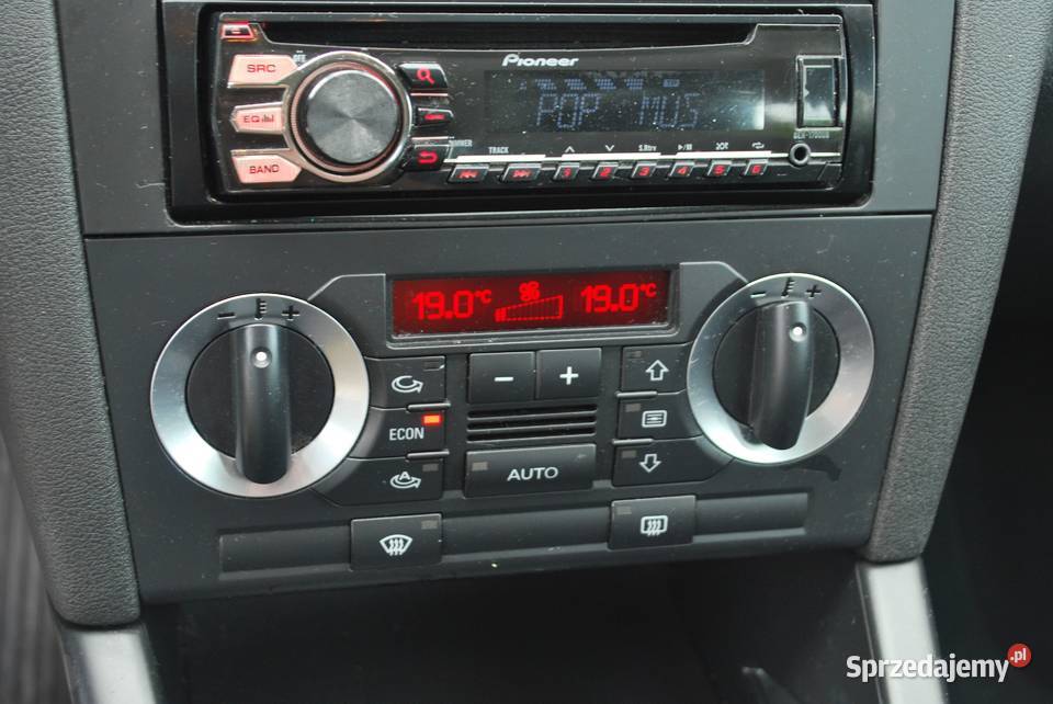 Audi A3 8P Quattro Klima ESP AUX USB 20 TDI 140 poduszka powietrzna Nowy Sącz