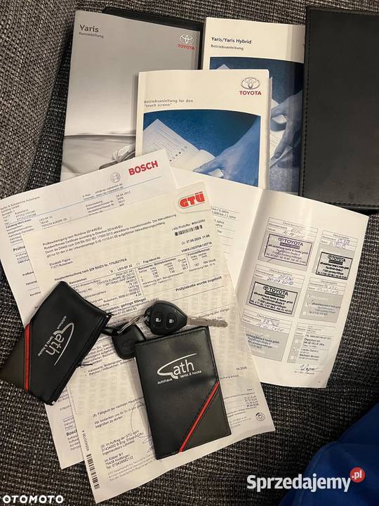 13 Niemcy Oryginał 79 1Wł wersja White full Yaris Tarnów