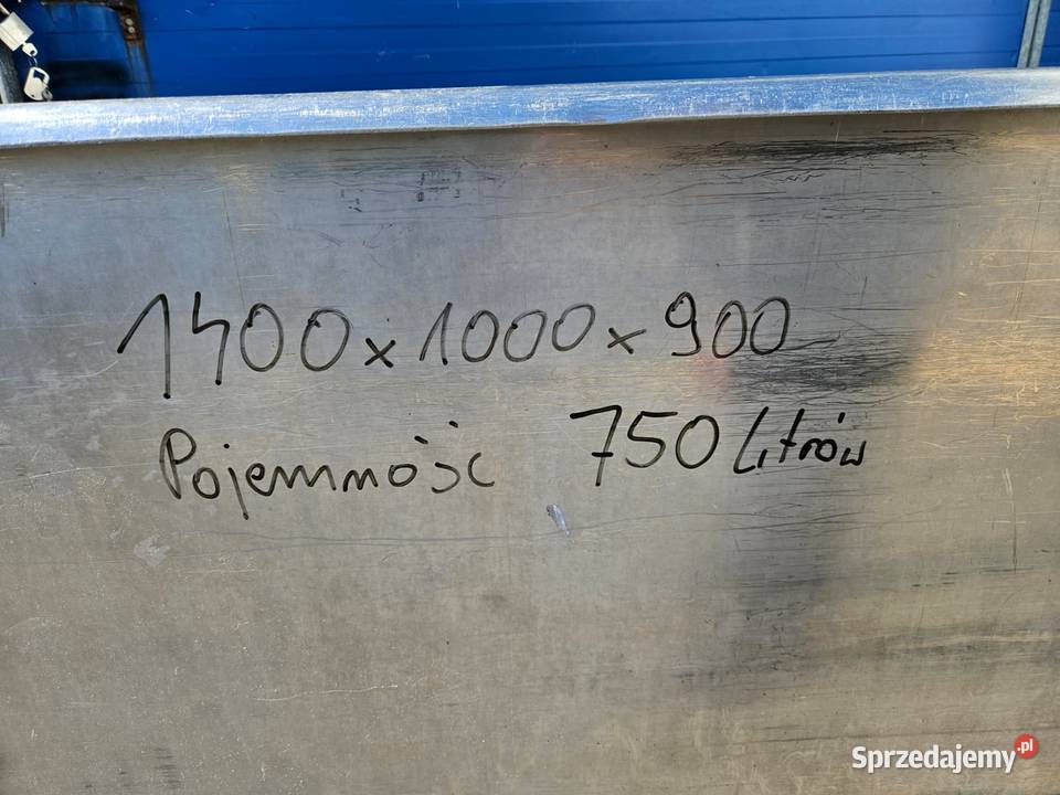 Wanna masarska 750 litrów Krotoszyn