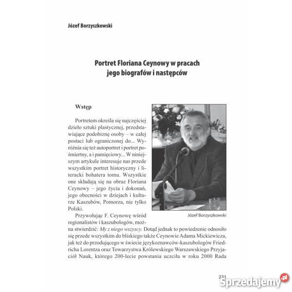 Życie i dzieła Floriana Ceynowy Bytów