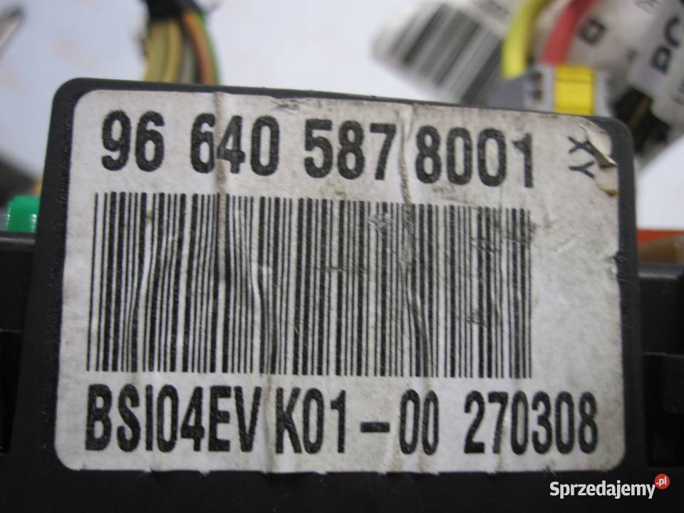 PEUGEOT CITROEN 16 HDI moduł sterownik BSI Kielce sprzedam