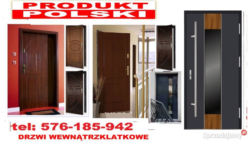 Drzwi zewnętrzne drewniane i metalowe z montażem Wieliczka