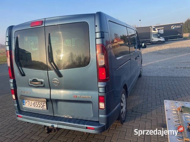 Opel Vivaro II 16 Long 9 osobowy HAK krajowy FV