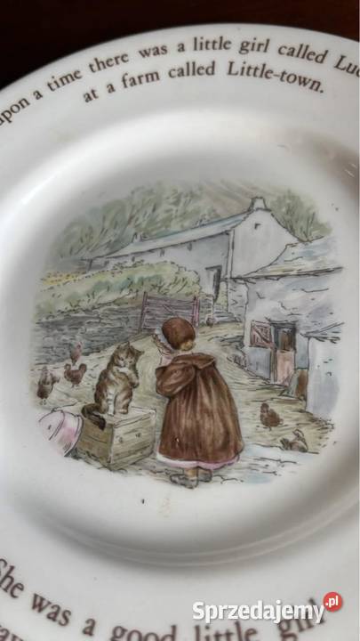 Talerzyk z bajkami Mrs Twiggy Winkle Wedgwood