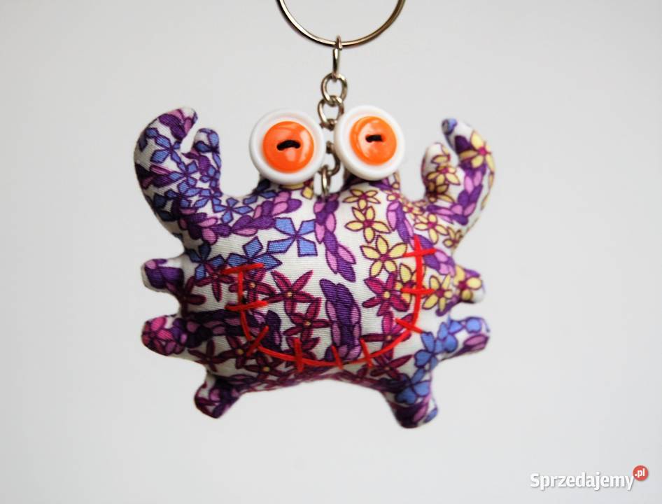 Brelok szyty maskotka krab Mic Mac Hiszpania Uniseks Lublin sprzedam