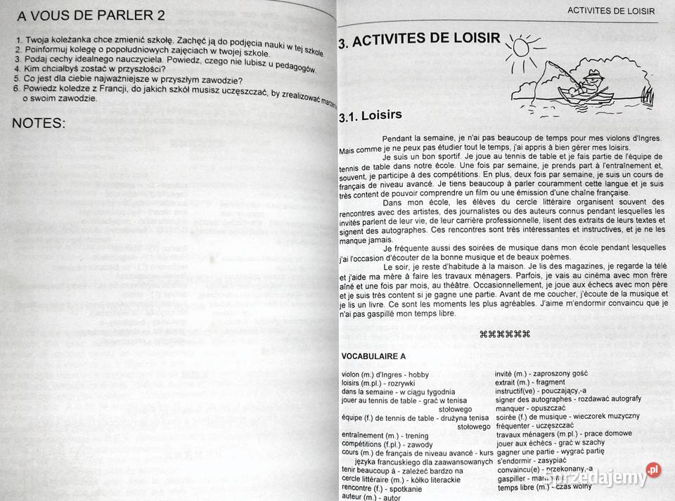 Francais Repetytorium tematycznoleksykalne lubelskie Chełm
