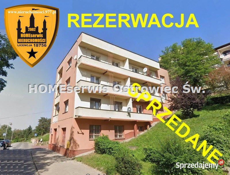 Mieszkanie Ostrowiec Świętokrzyski 41m2 2pok świętokrzyskie