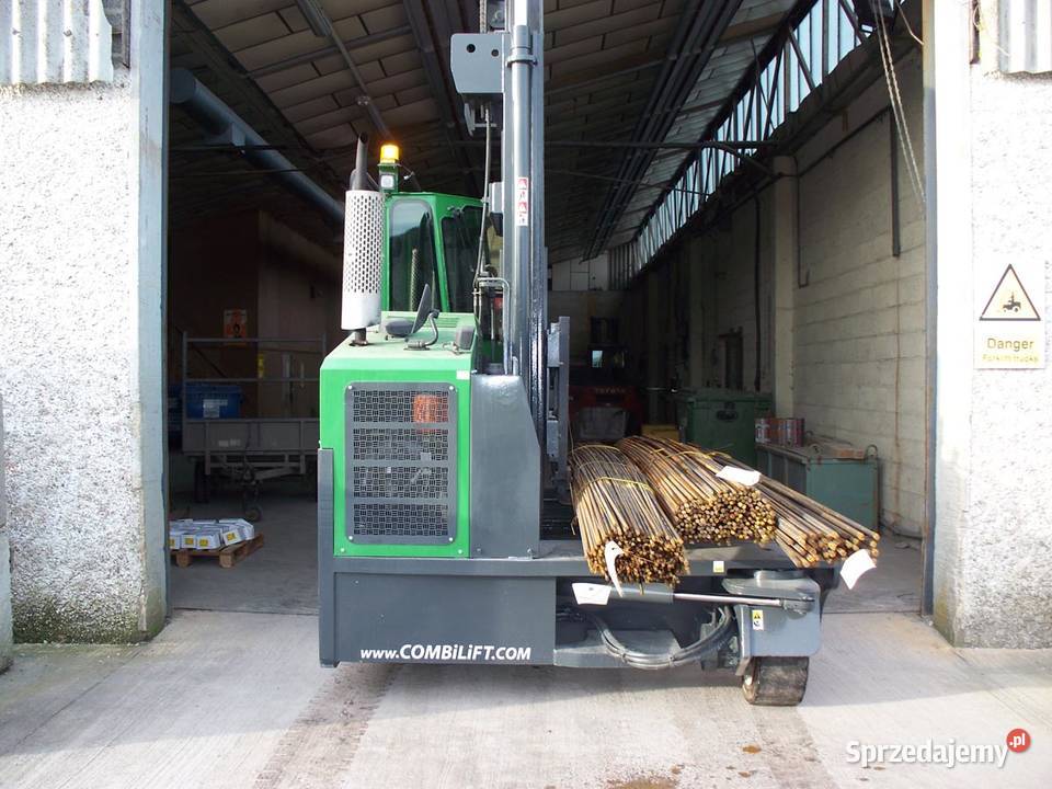 Akumulatorowy używany wózek wielokierunkowy Serwis maszyn i urządzeń Gdynia usługa