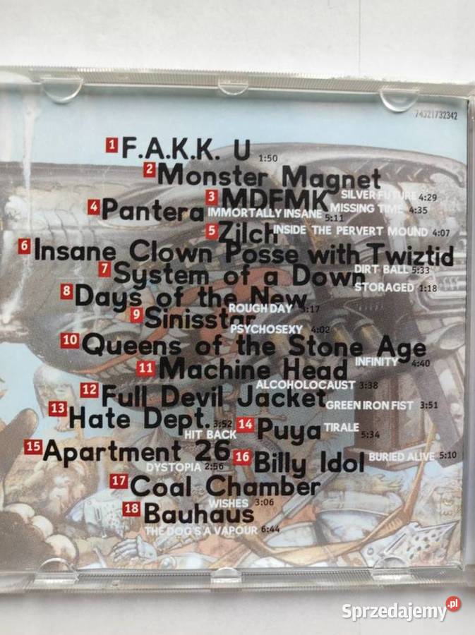 heavy metal fakk 2 2000 unikat płyta cd Kielce