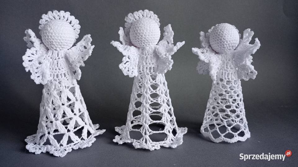 Aniołki sowy ryby parasolki serduszka robione na Pozostałe Gliwice sprzedam