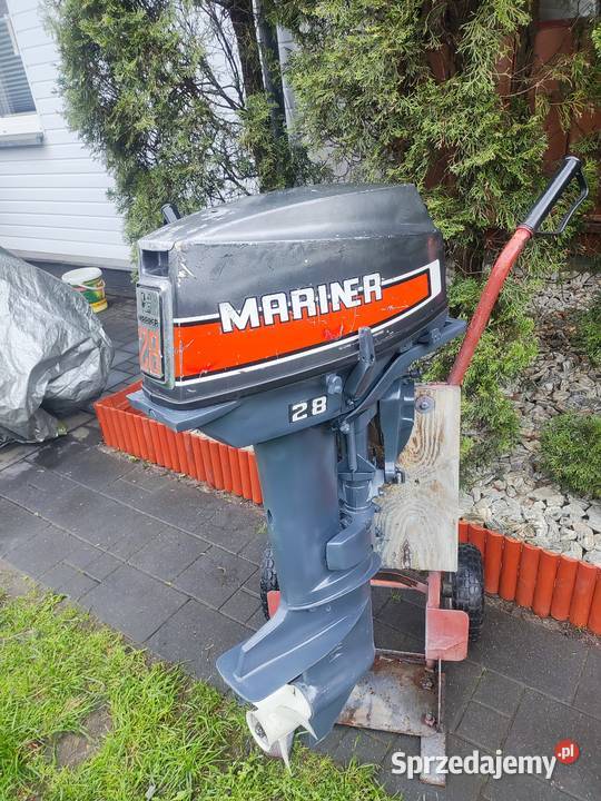 silnik zaburtowy Yamaha 25 rozrusznik Tłuszcz