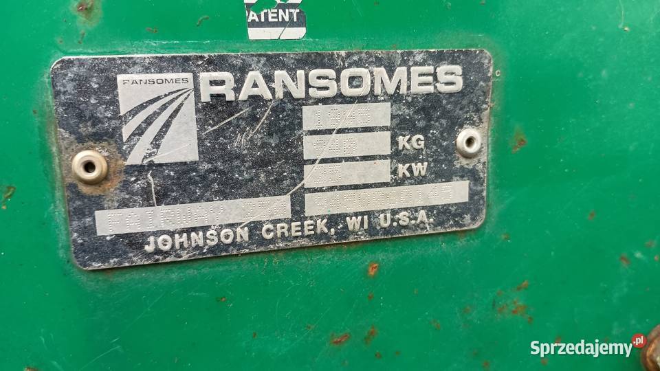 Kosiarka Ransomes 250 silnik Kubota Rzeszów