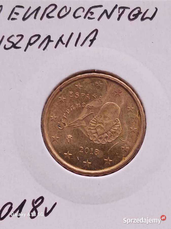 10 Eurocentów Hiszpania 2018 r Konin
