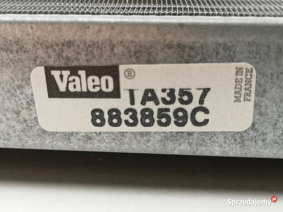 CHŁODNICA SILNIKA OPEL KADETT 19841993 NOWA osobowe