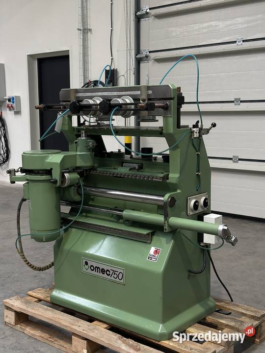 Frezarka do połączeń szuflad OMEC 750 automat Łabuńki Pierwsze