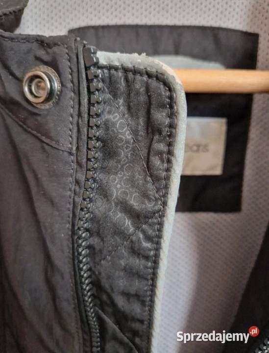 Calvin Klein Czarna Klasyczna Kurtka Męska Kurtki i płaszcze Kraków