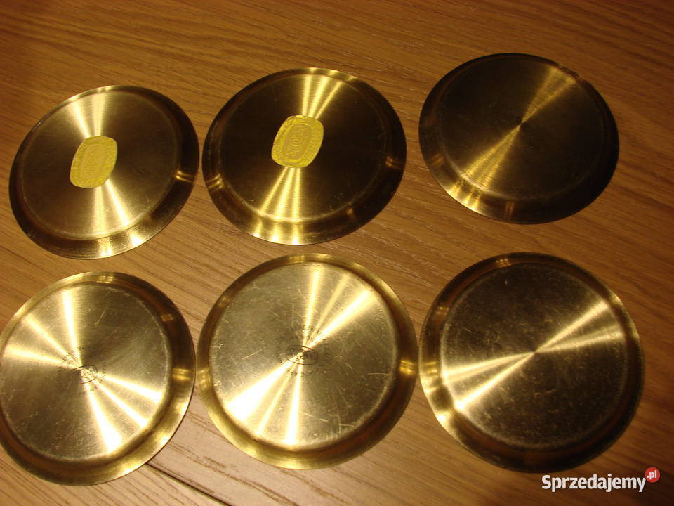 WDK austriackie mosiężne podkładki Pruszcz Gdański