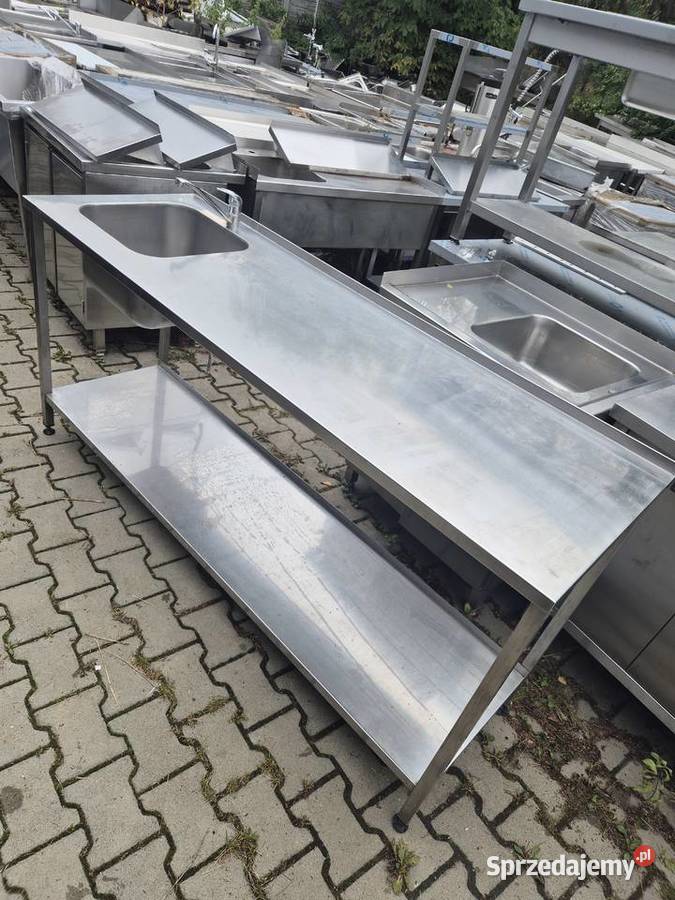 Zlew Gastronomiczny 1 Komorowy z Półką 1806085 B wielkopolskie