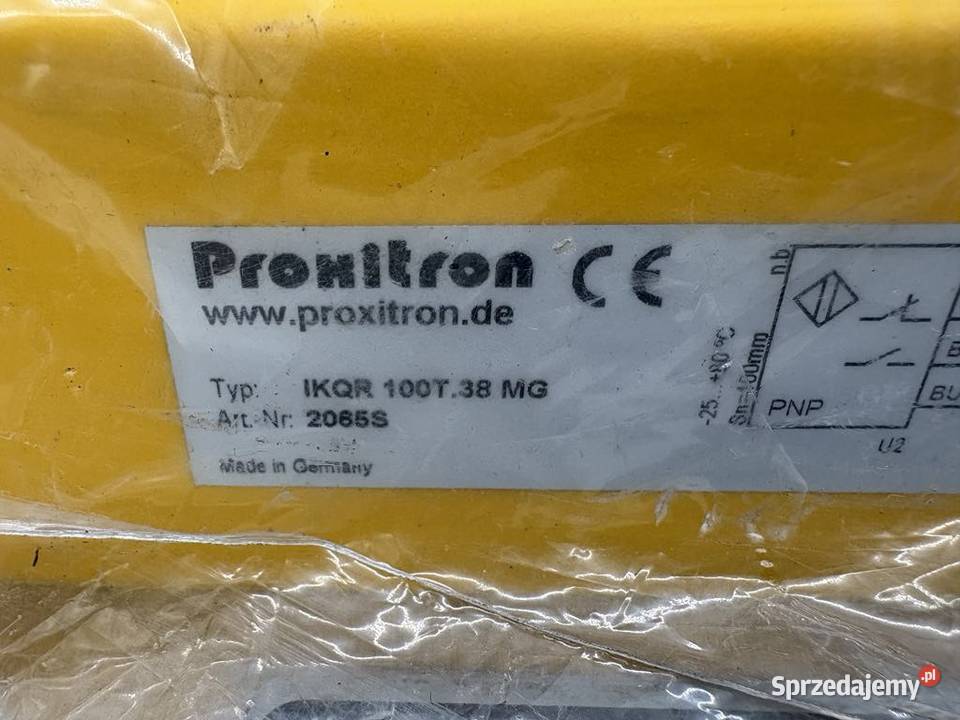 Proxitron IKQR 100T38 MG Inductive sensor Warszawa sprzedam